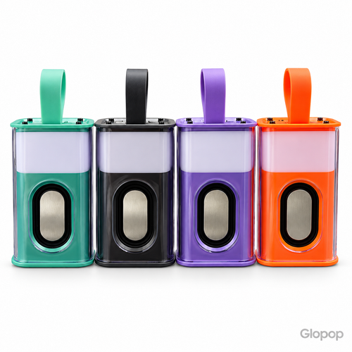 Armour Speaker A36 vista posteriore su sfondo bianco con watermark Glopop